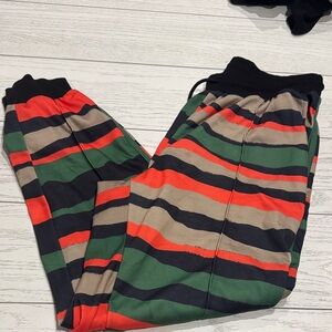 Vibrant Striped Women's Jogger Pants
